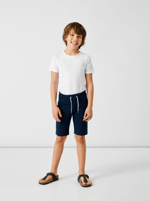 Шорты Name it VERMO LONG SHORTS модель 13201050_Dark Sapphire Фото