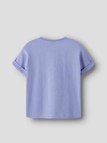 Футболки і поло Name it VILLE SS LOOSE TOP модель 13253523_Purple Impression Фото