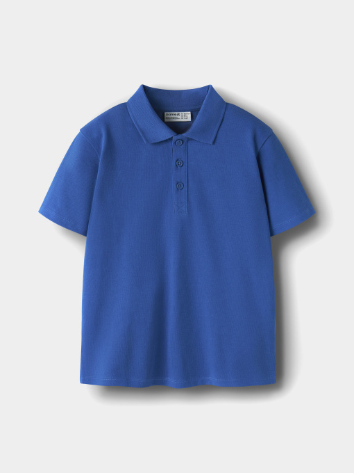 Футболки і поло Name it HANNI SS NREG POLO модель 13251000_Nautical Blue Фото