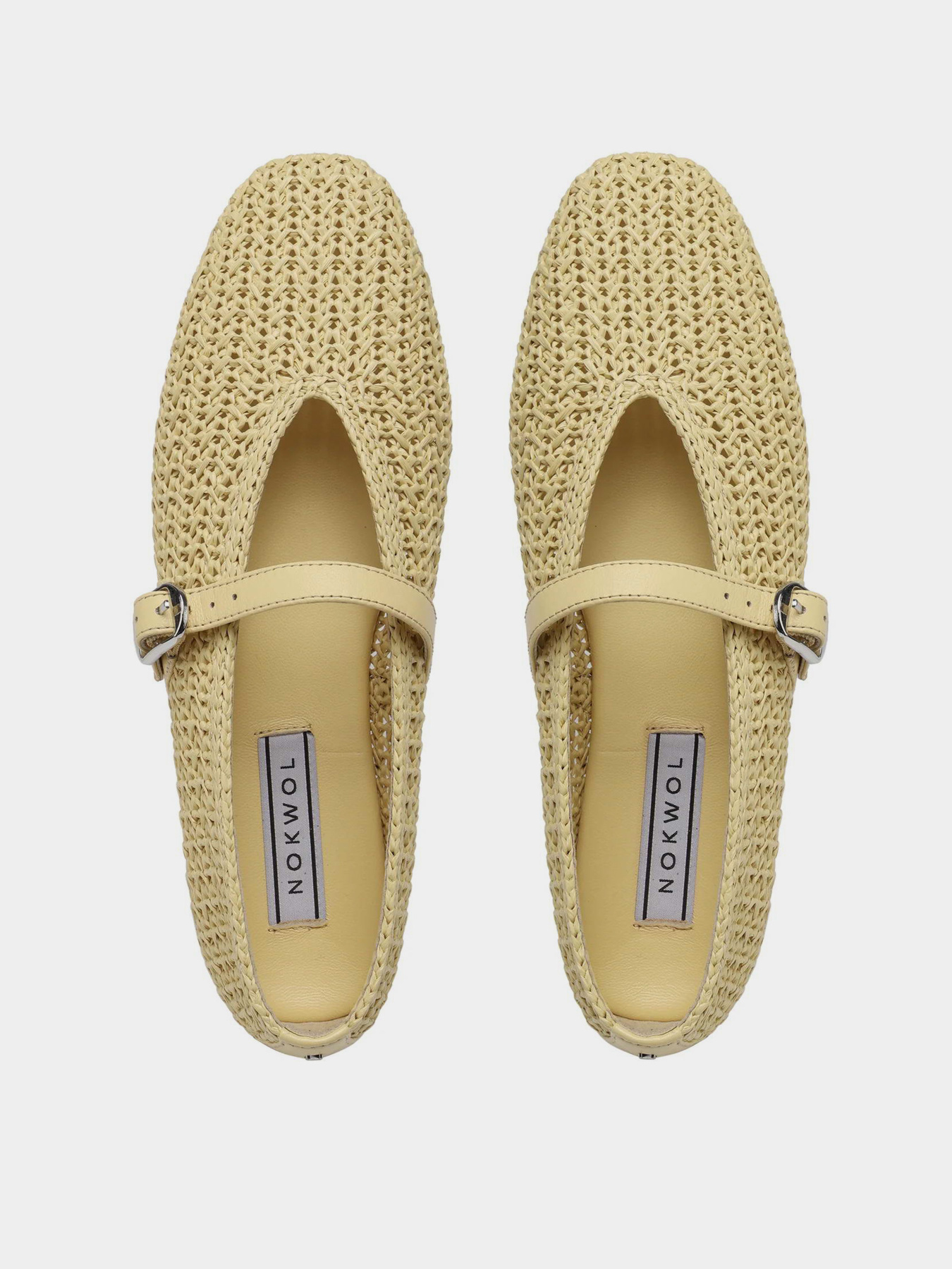 Туфли и лоферы Nokwol LOVA модель Lova Natural Raffia Туфли и лоферы Nokwol LOVA модель Lova Natural Raffia Фото