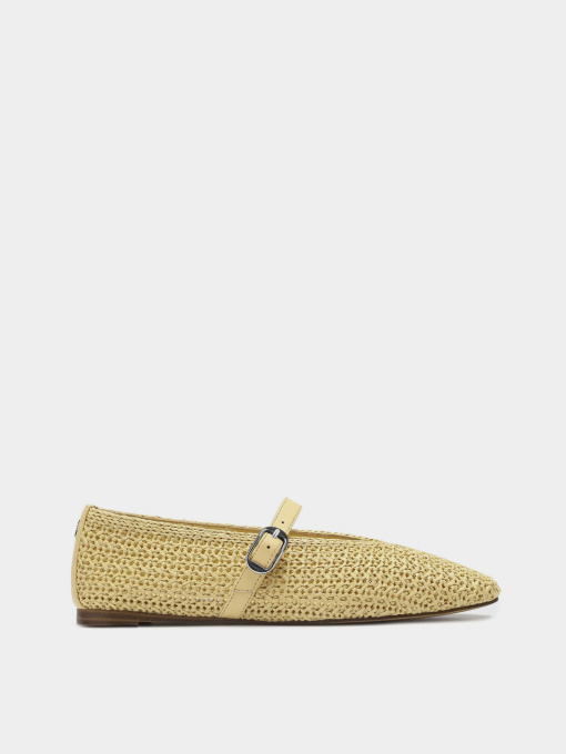 Туфлі та лофери Nokwol LOVA модель Lova Natural Raffia Фото