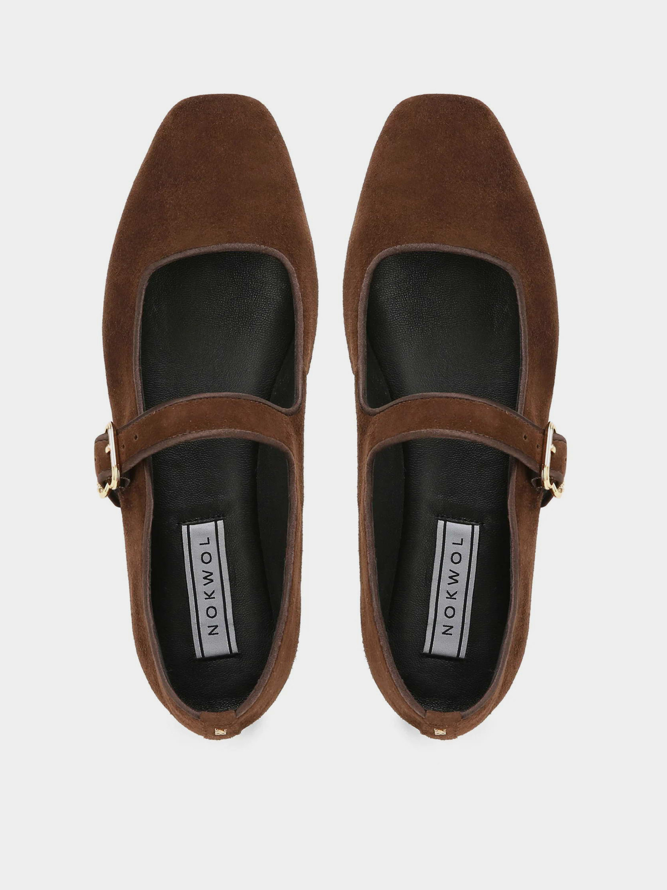 Туфли и лоферы Nokwol MASA модель Masa Brown Suede Фото