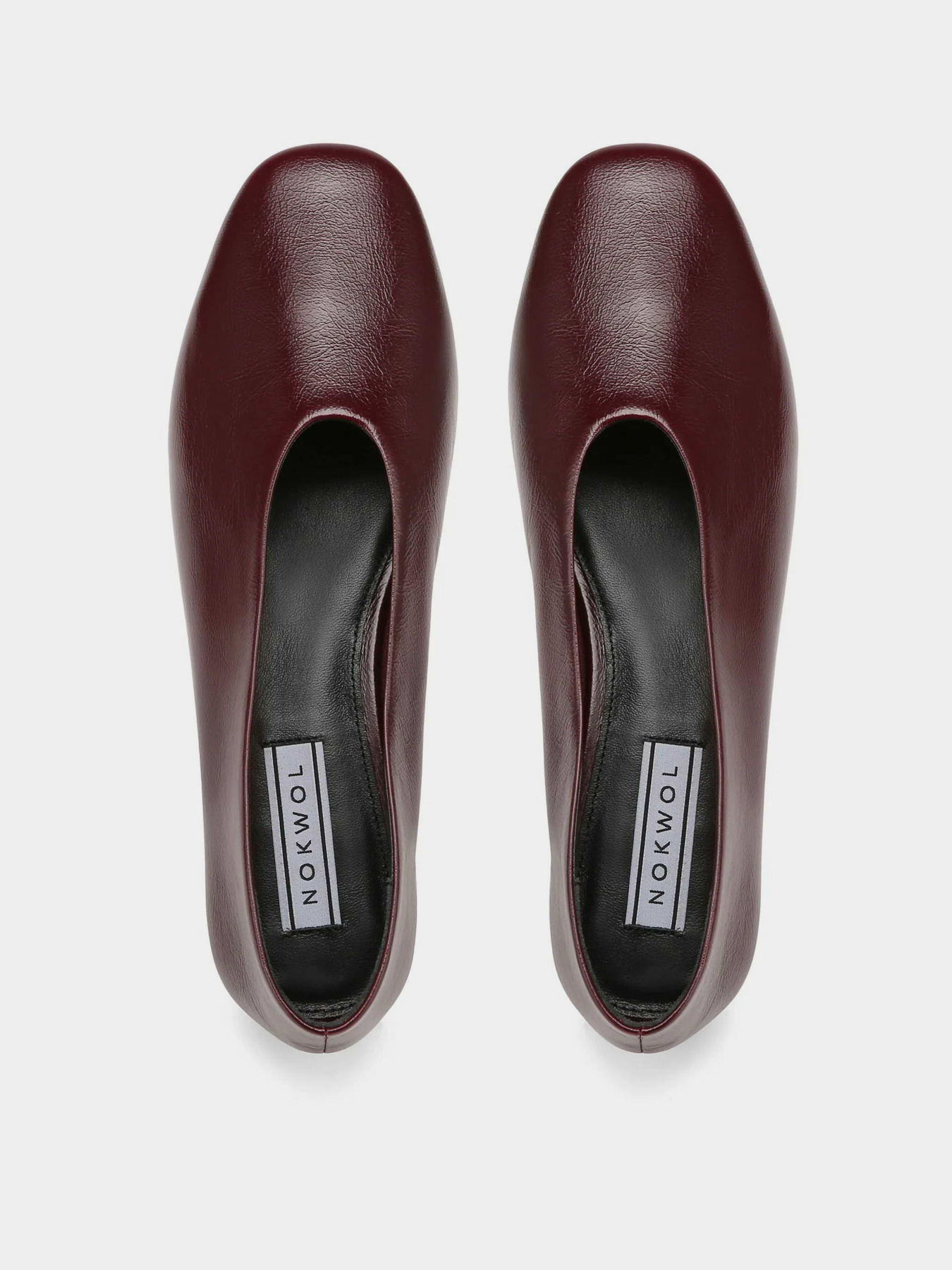 Туфли и лоферы Nokwol ART модель Art Burgundy Leather Фото