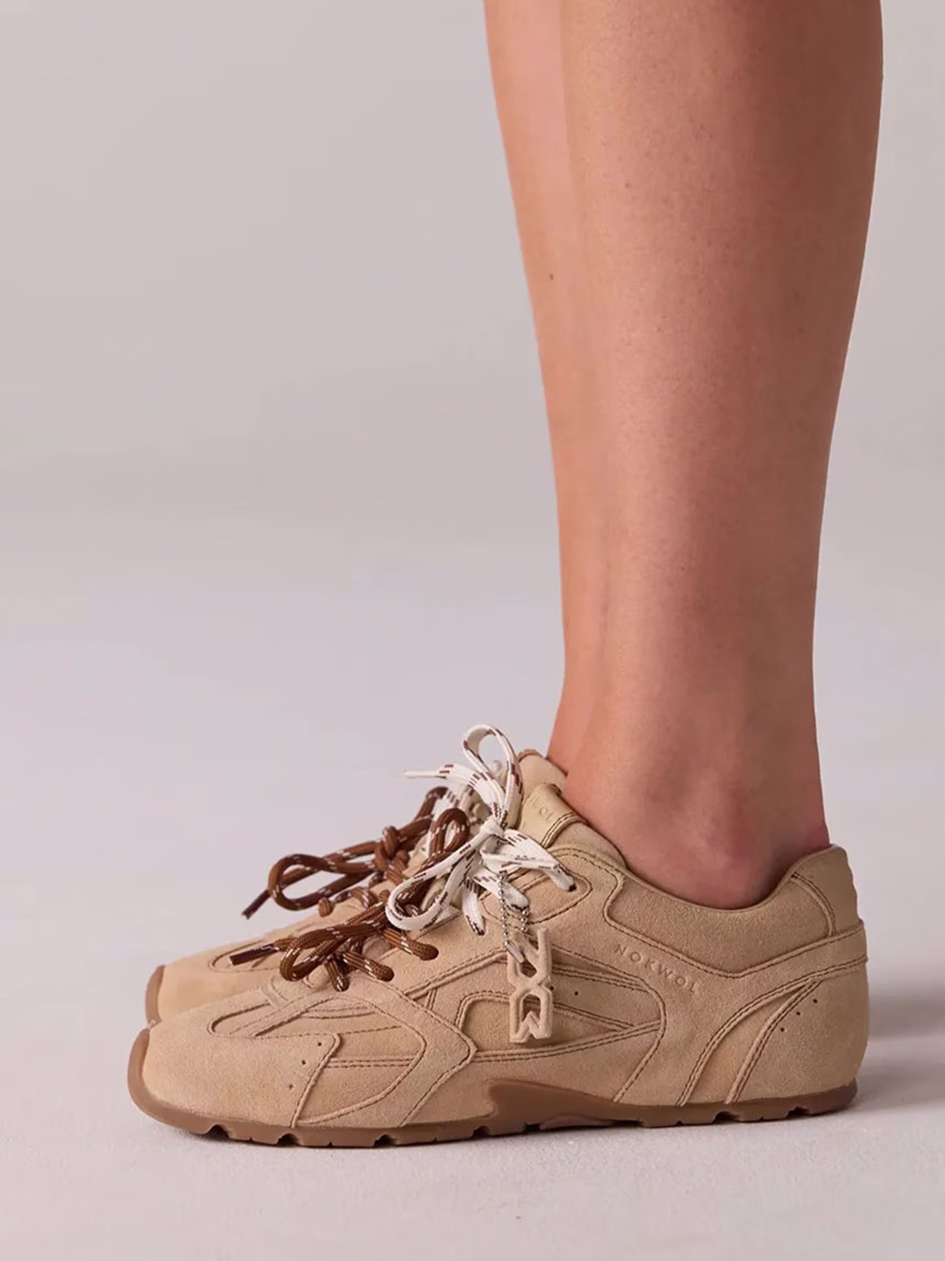 Кроссовки Nokwol ATLAS модель Atlas Beige Suede Кроссовки Nokwol ATLAS модель Atlas Beige Suede Фото