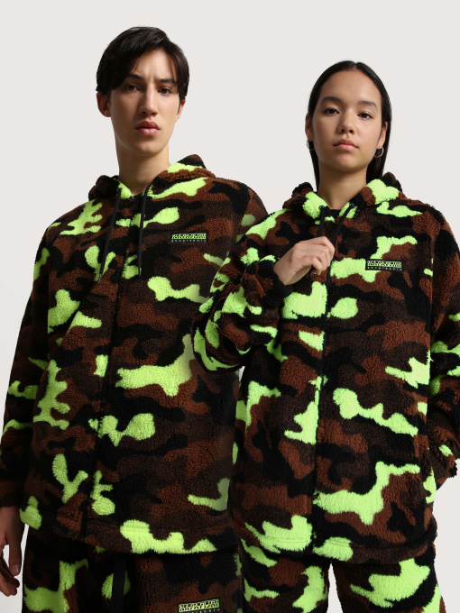 Куртки и дубленки Napapijri A-Curly Camo модель NP0A4GHCFAS2 Фото