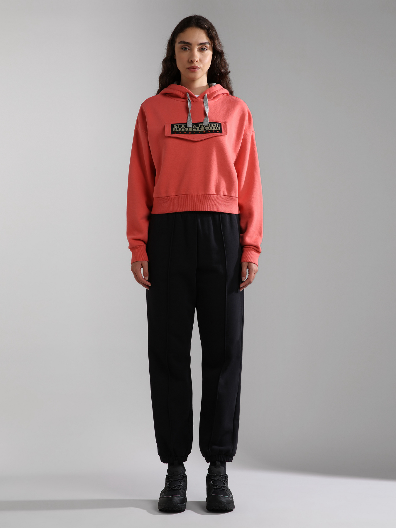 Худи и свитшоты Napapijri Burgee Crop модель NP0A4GKJPP3S Фото