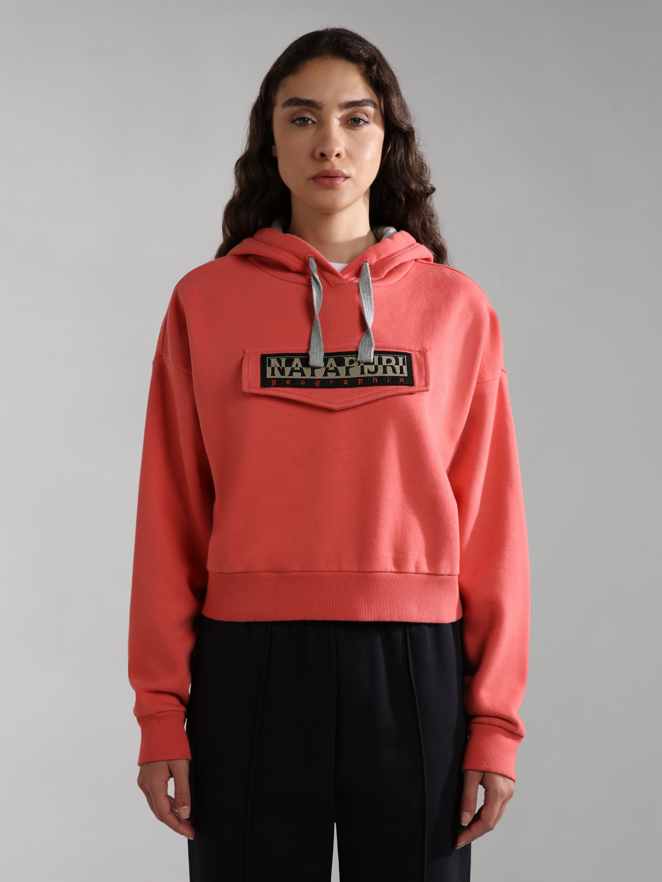 Худи и свитшоты Napapijri Burgee Crop модель NP0A4GKJPP3S Фото