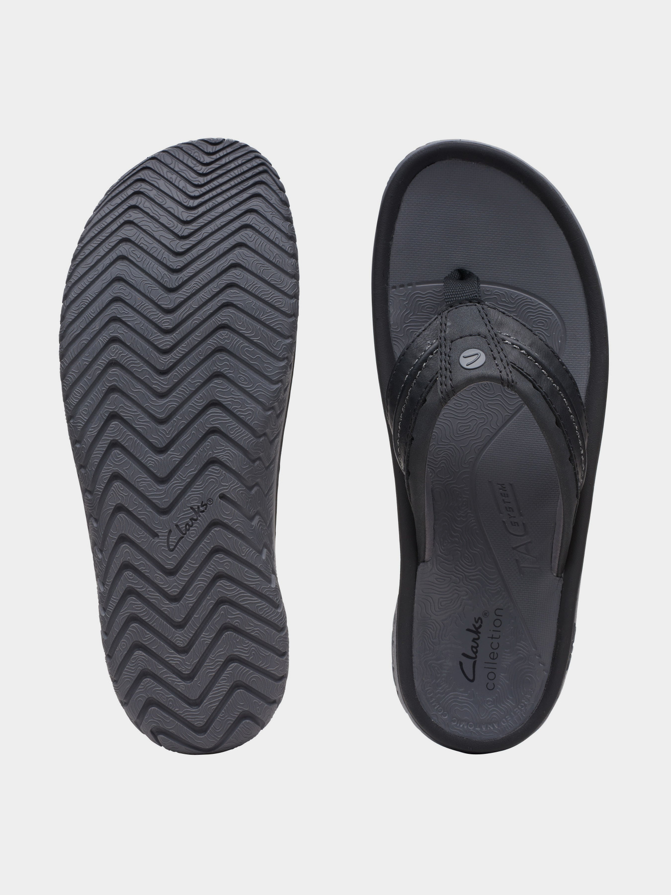 Шльопанці Clarks Wesley Post модель 26164871 Фото