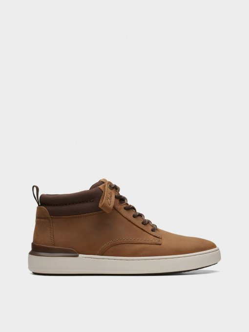 Черевики та чоботи Clarks  Court Lite Mid Light Tan модель 26169132 Фото