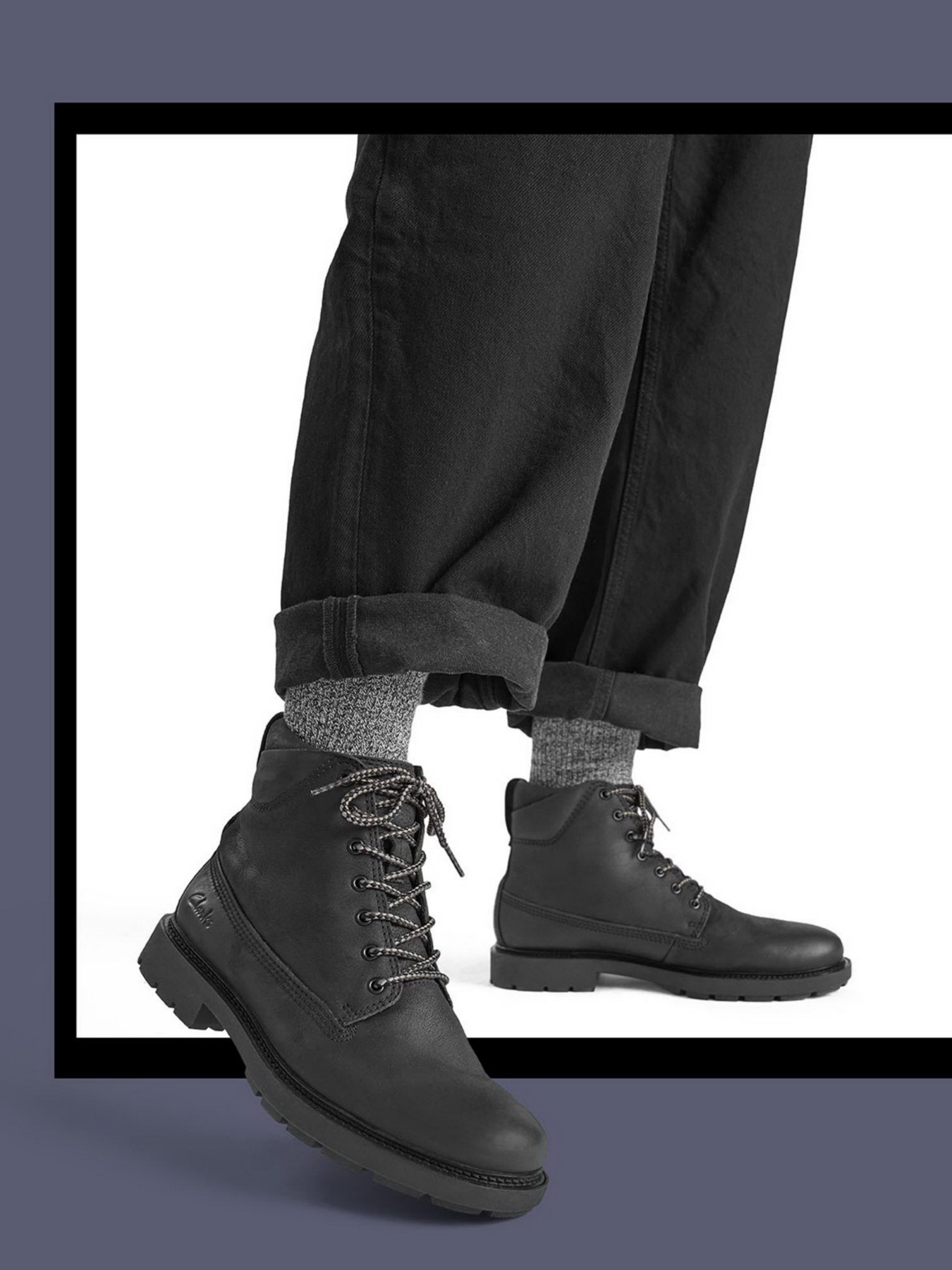 Черевики та чоботи Clarks Craftdale 2 Hi модель 26169000 Черевики та чоботи Clarks Craftdale 2 Hi модель 26169000 Фото
