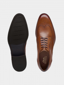 Туфли и лоферы Clarks Craft Arlo Lace модель 26171453 Фото