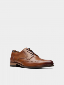 Туфли и лоферы Clarks Craft Arlo Lace модель 26171453 Фото