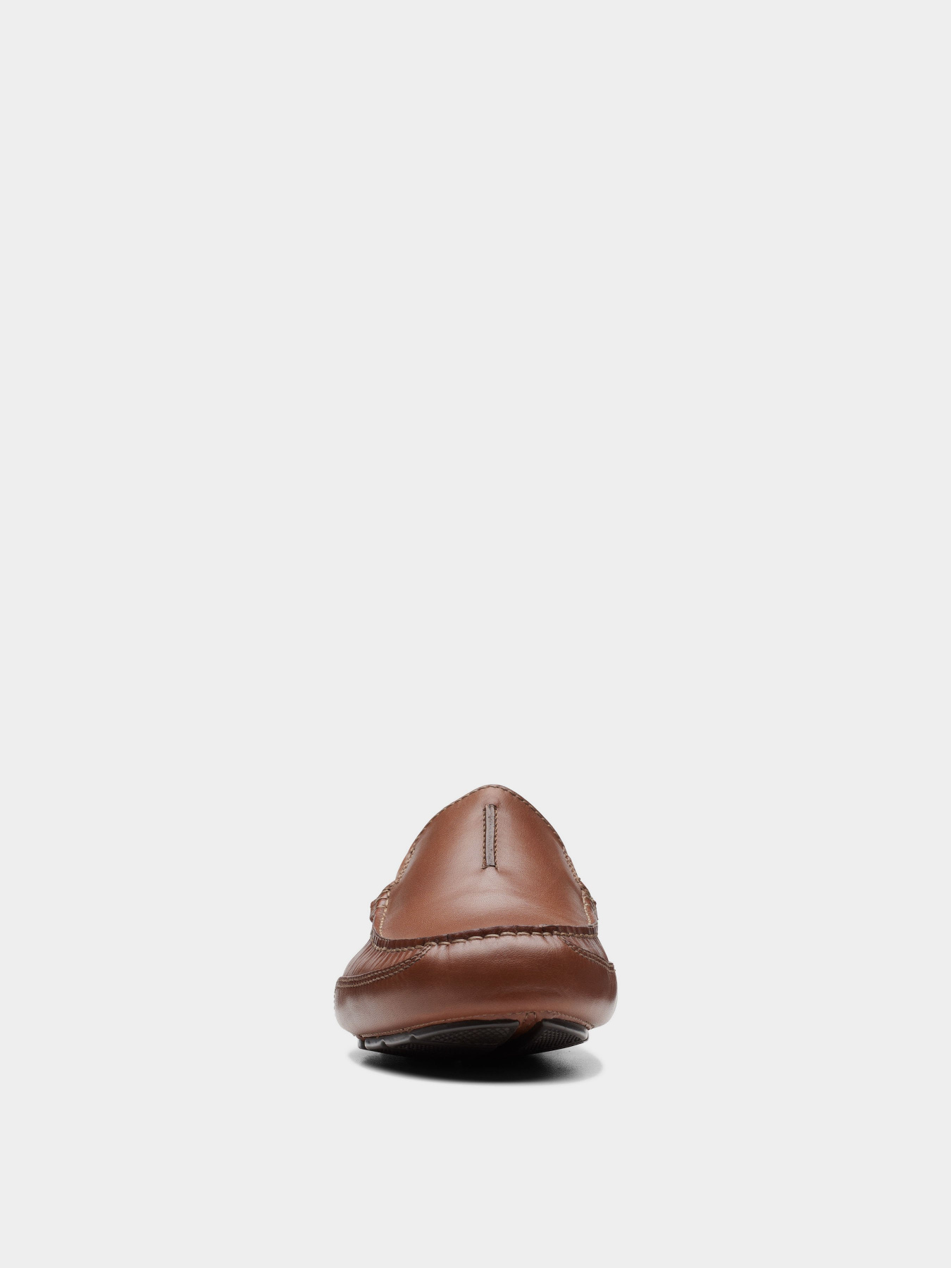 Сліпони та мокасини Clarks Markman Seam Tan Leather модель 26171568 Фото
