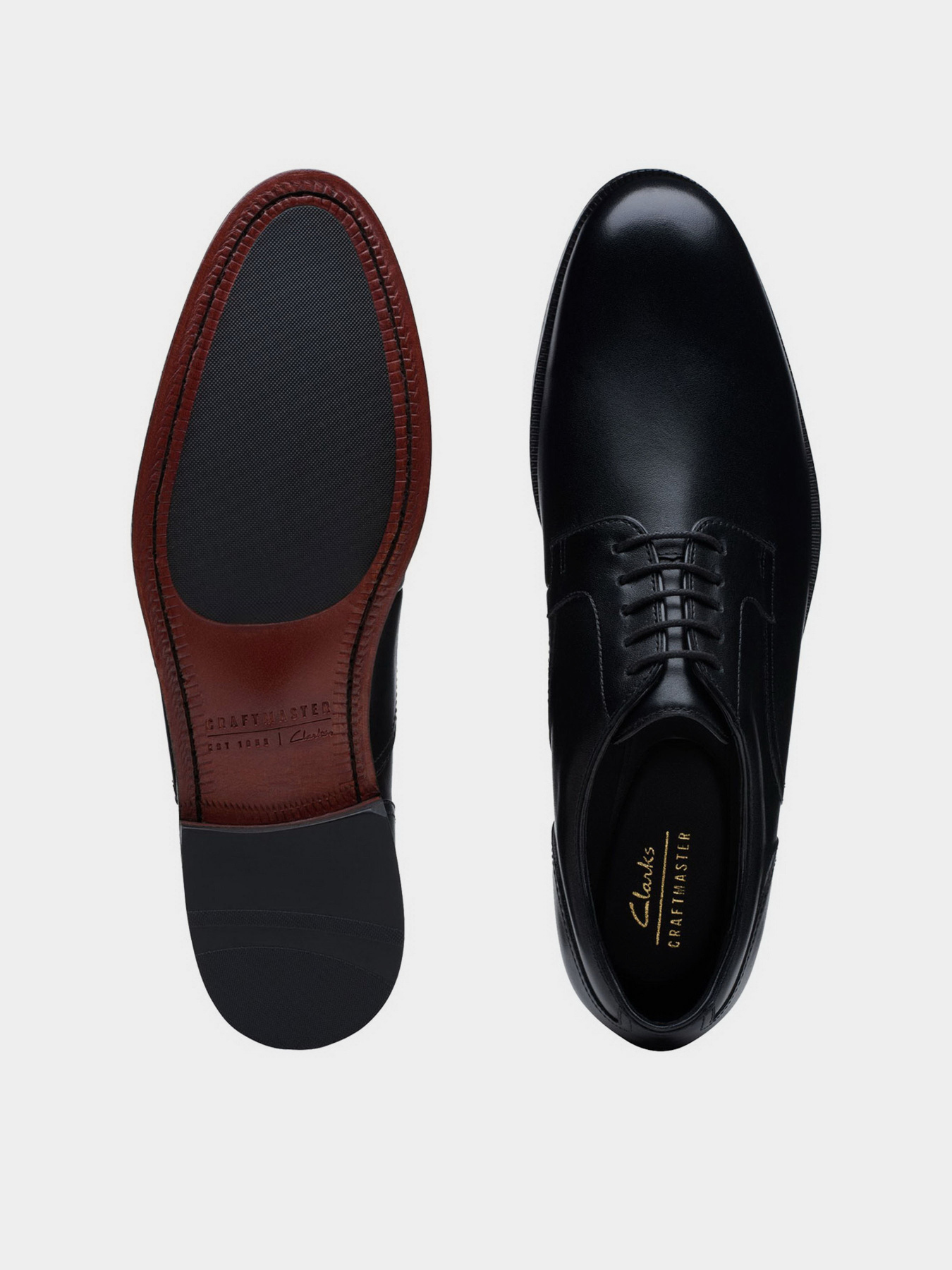 Туфли и лоферы Clarks Craftdean Lace модель 26169179 Фото