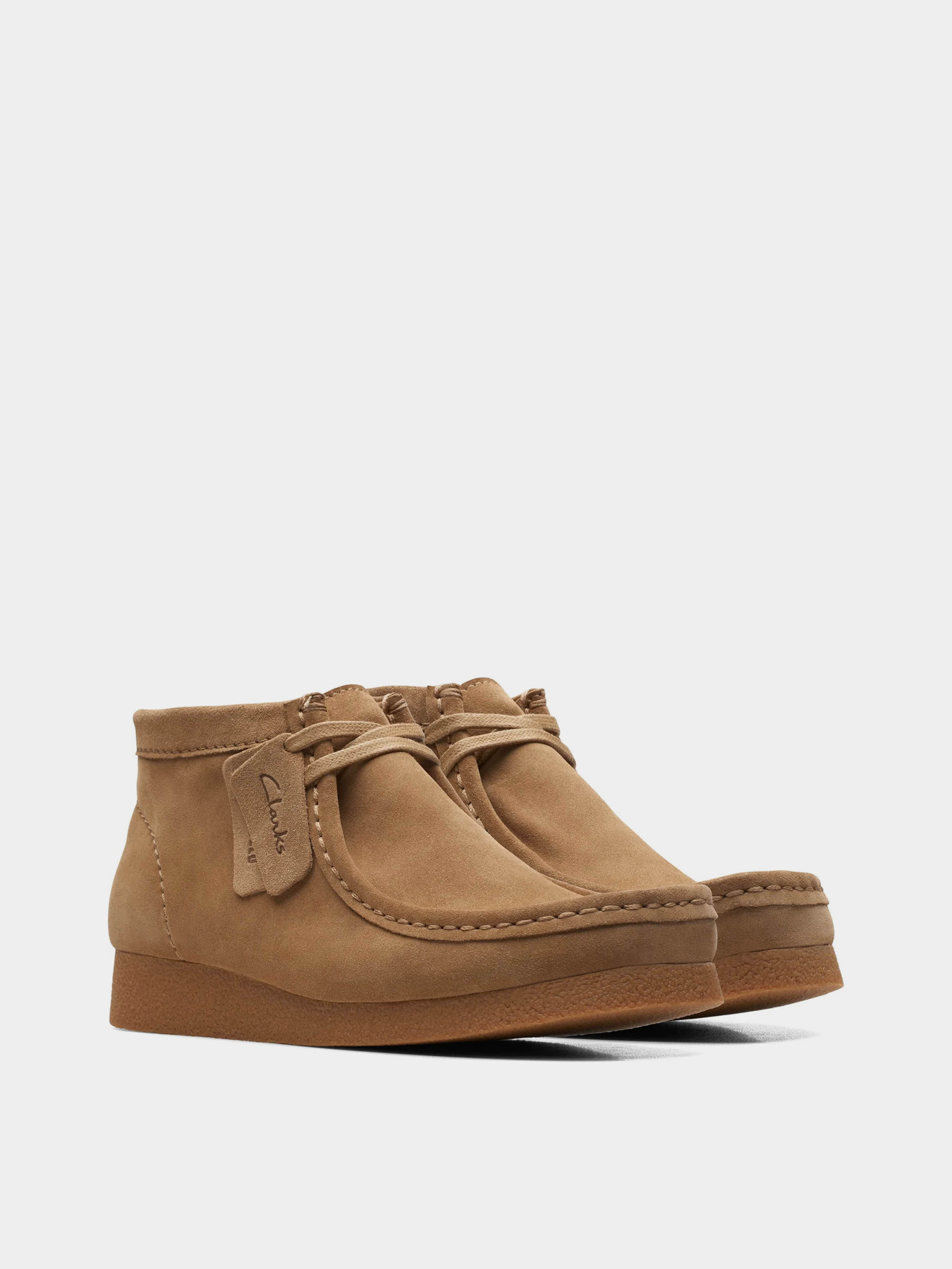 Ботинки и сапоги Clarks Wallabee Evo модель 26172824 Фото