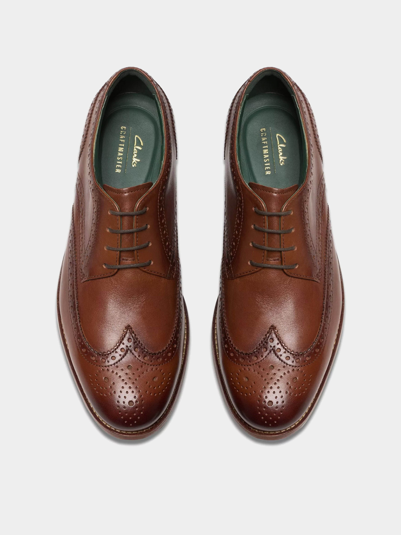 Туфли и лоферы Clarks Craft James Tip модель 26178563 Фото