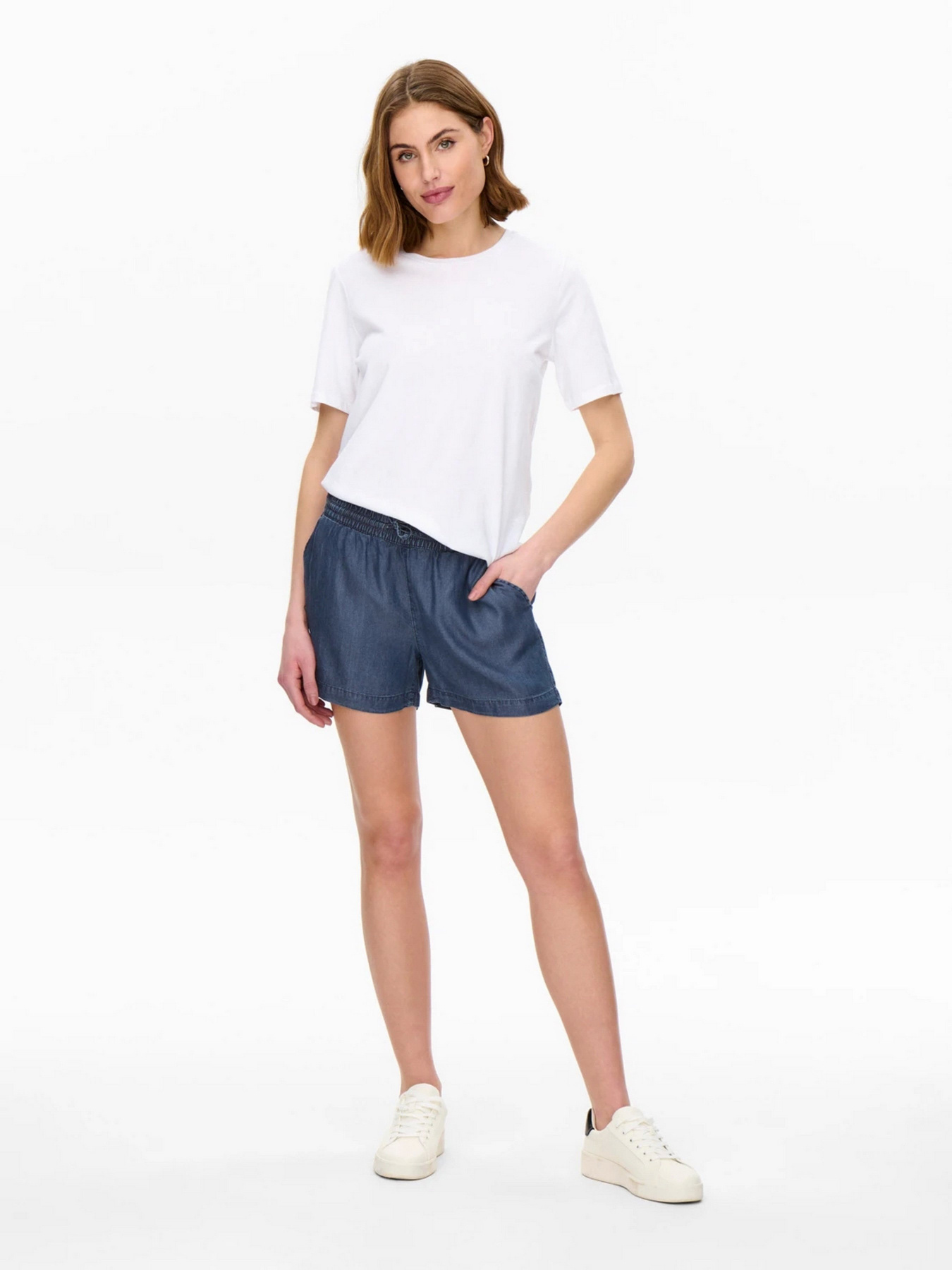 Шорти Only модель 15226321_Dark Blue Denim Шорти Only модель 15226321_Dark Blue Denim Фото