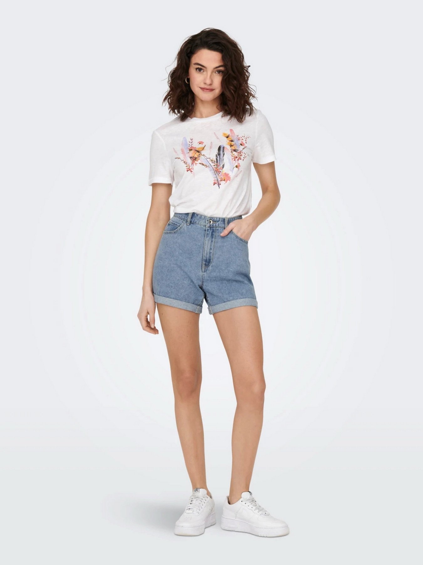 Шорти Only модель 15230571_Light Blue Denim Фото