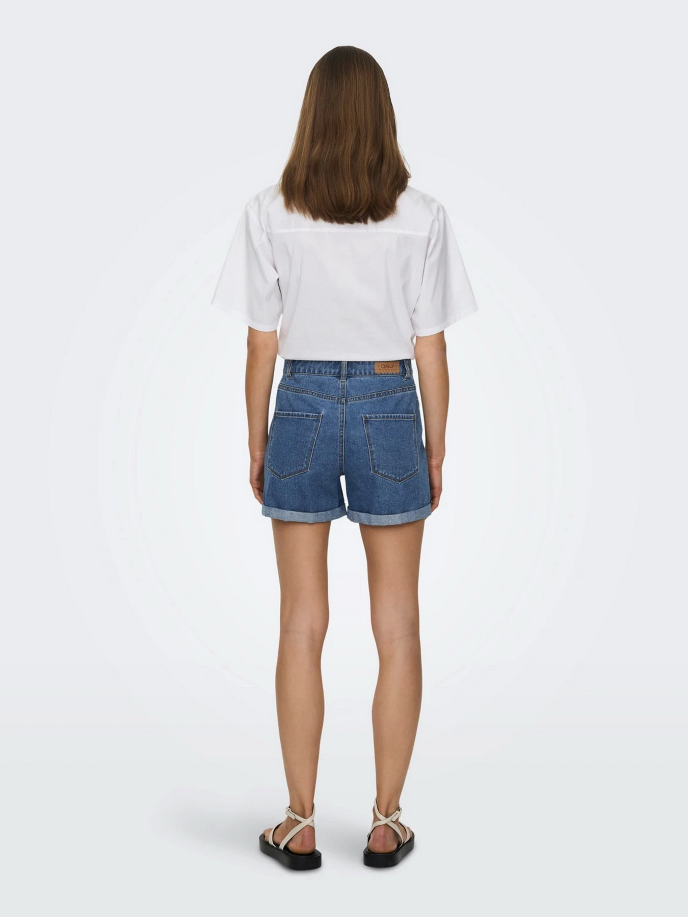Шорти Only модель 15230571_Medium Blue Denim Шорти Only модель 15230571_Medium Blue Denim Фото