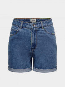 Шорти Only модель 15230571_Medium Blue Denim Фото