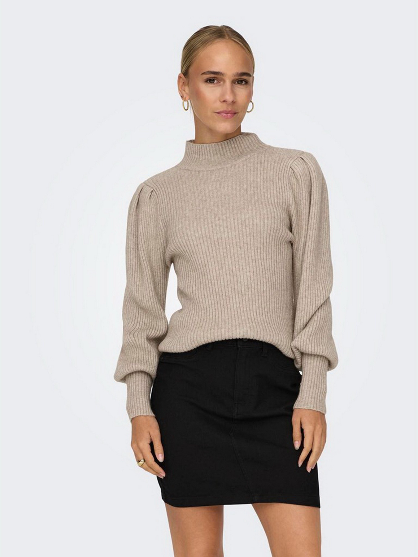 Свитры и кардиганы Only модель 15232494_Mocha Meringue Свитры и кардиганы Only модель 15232494_Mocha Meringue Фото