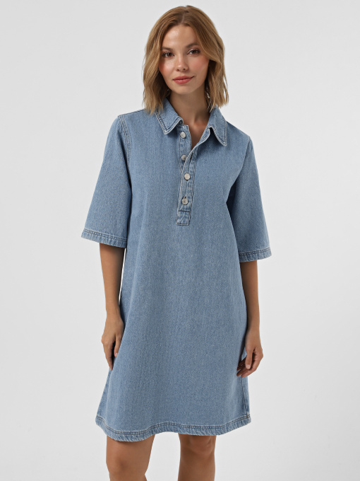 Платья Only модель 15335635_Light Blue Denim Фото
