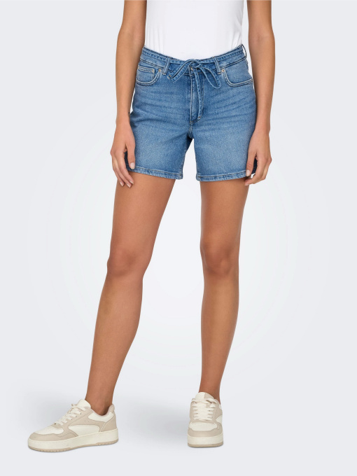 Шорты Only модель 15340706_Medium Blue Denim Фото