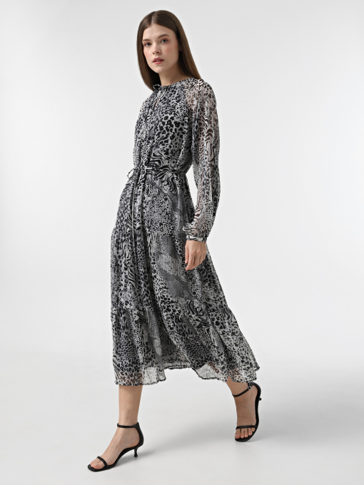 Сукні Only модель 15329223_Gray Violet Ranch animal Фото
