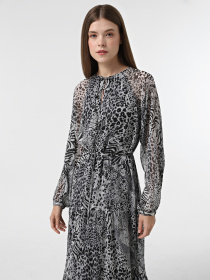 Сукні Only модель 15329223_Gray Violet Ranch animal Фото