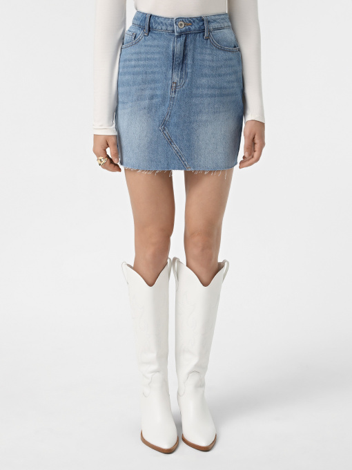 Спідниці Only модель 15325678_Medium Blue Denim Фото