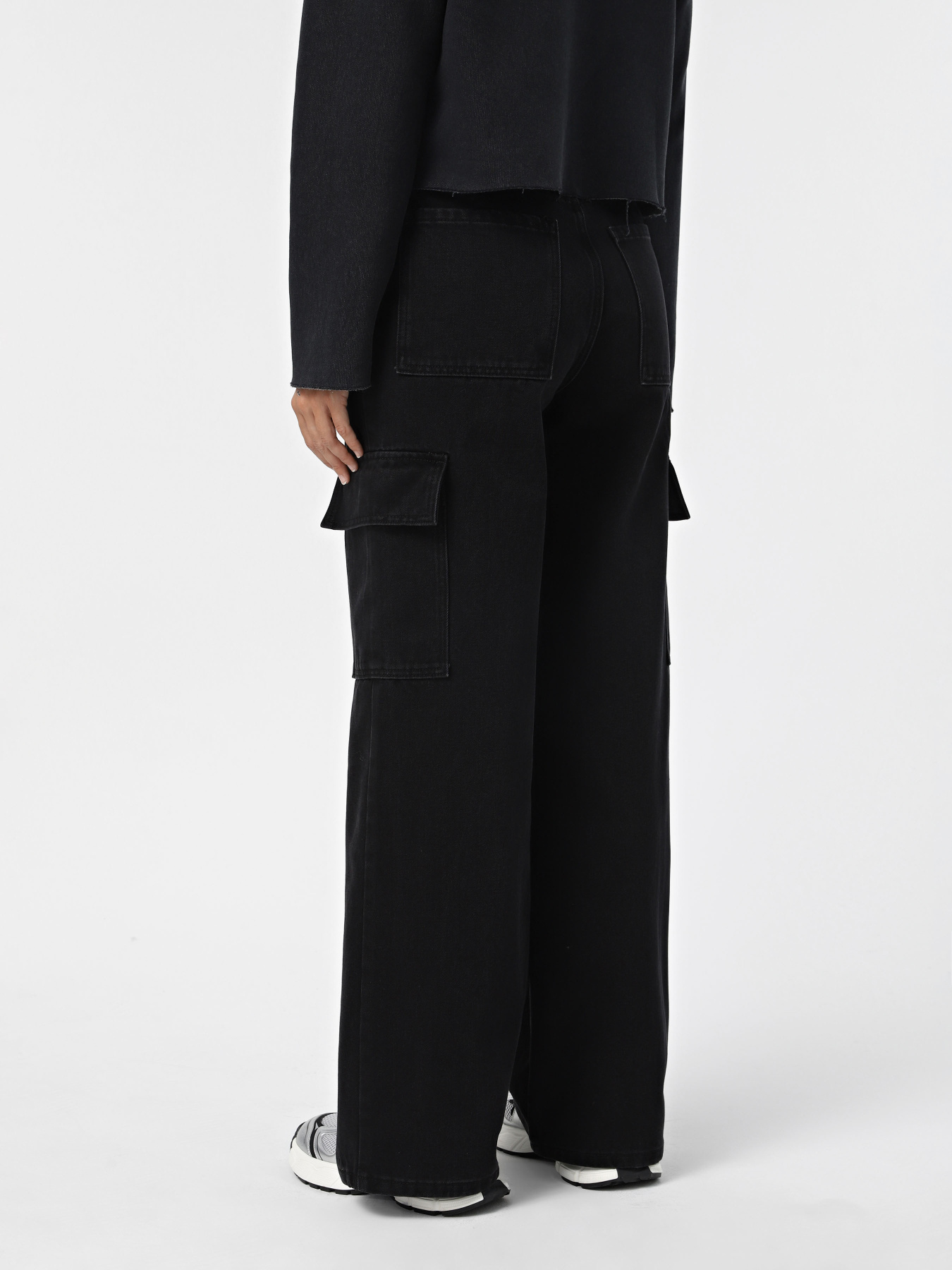 Штани Only модель 15272346_Washed Black Штани Only модель 15272346_Washed Black Фото