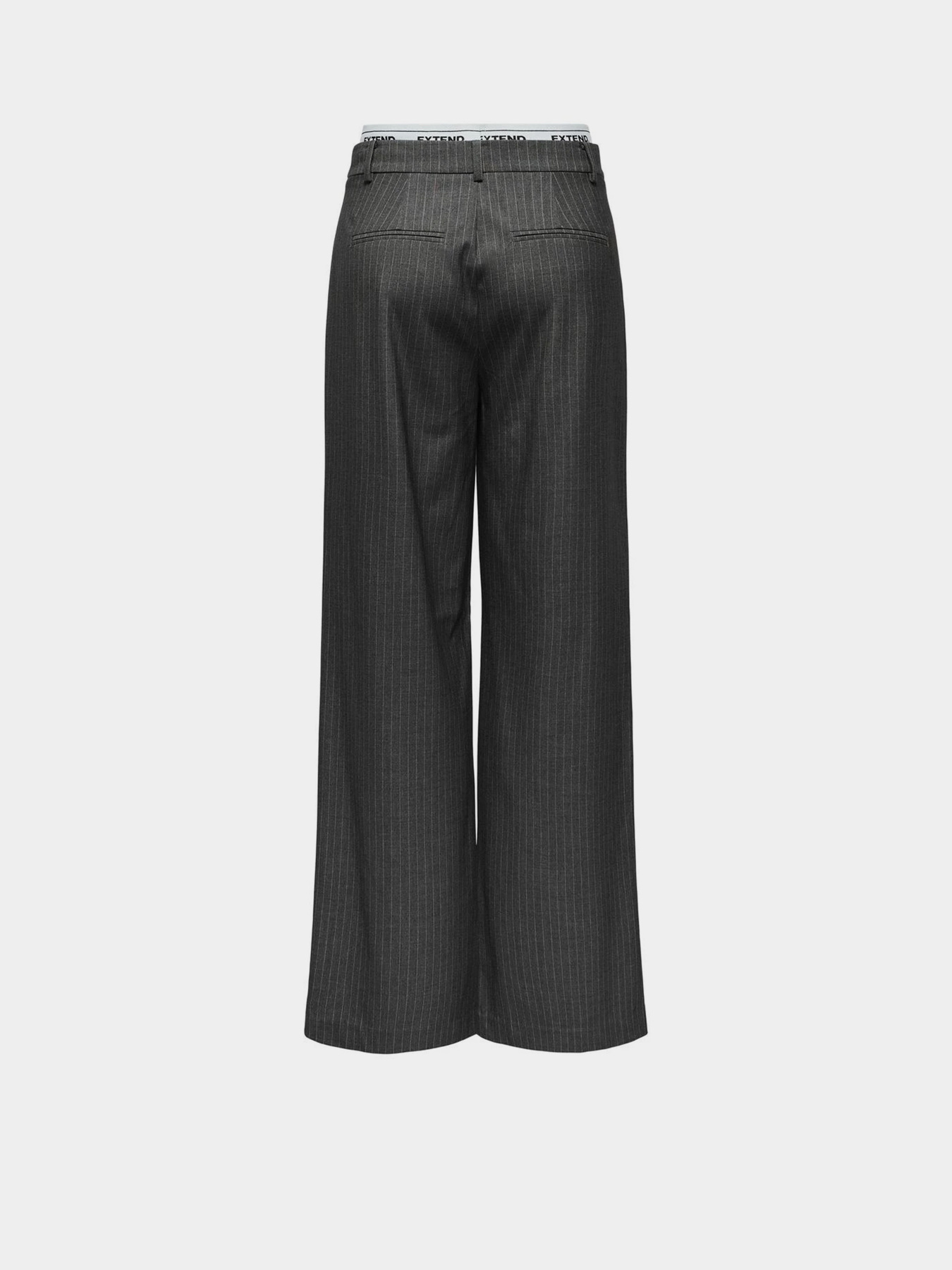 Штани Only модель 15328178_Dark Grey Melange WHITE PI Фото