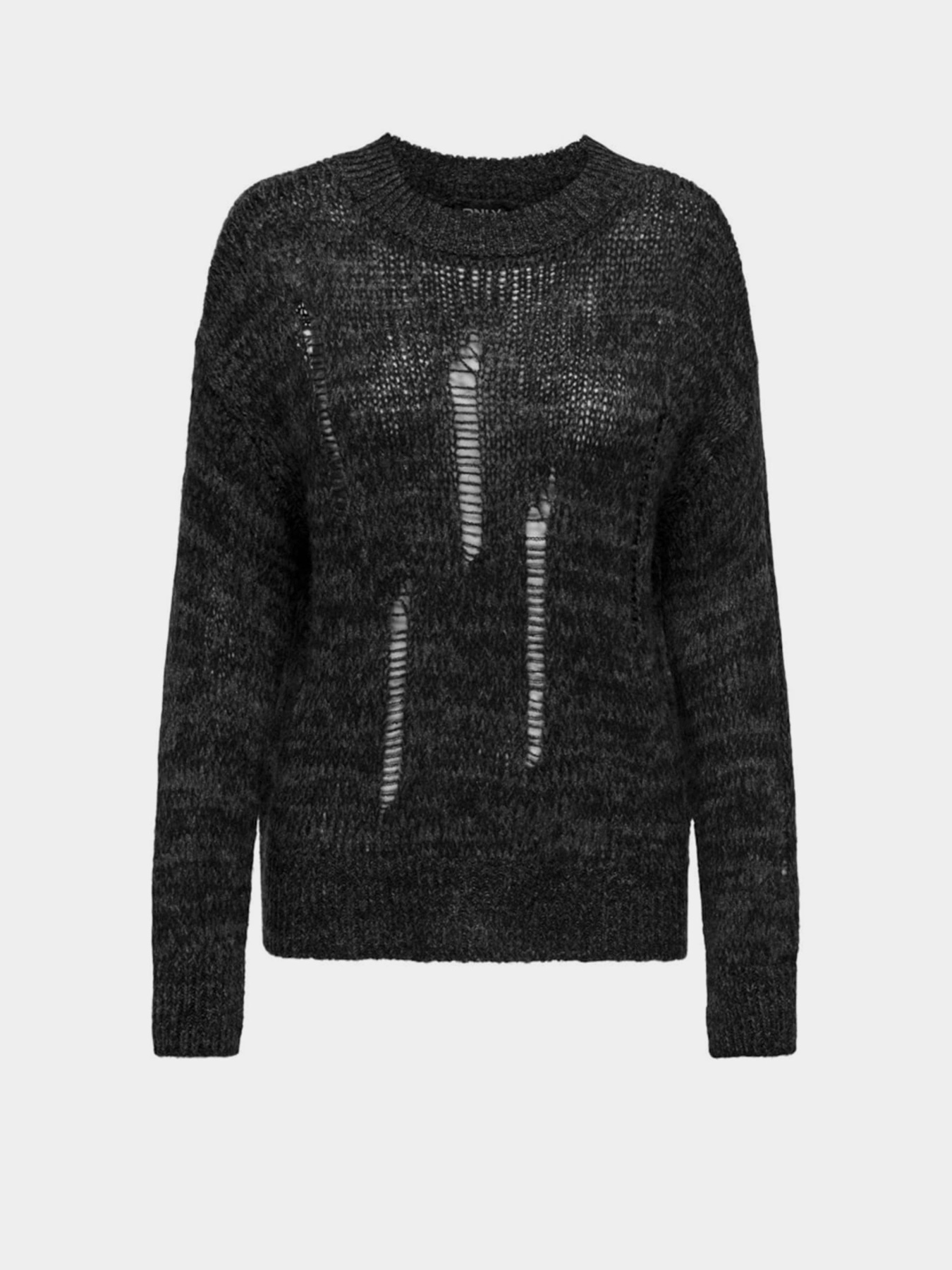 Свитры и кардиганы Only модель 15328220_Black Dark Gray Twist Свитры и кардиганы Only модель 15328220_Black Dark Gray Twist Фото