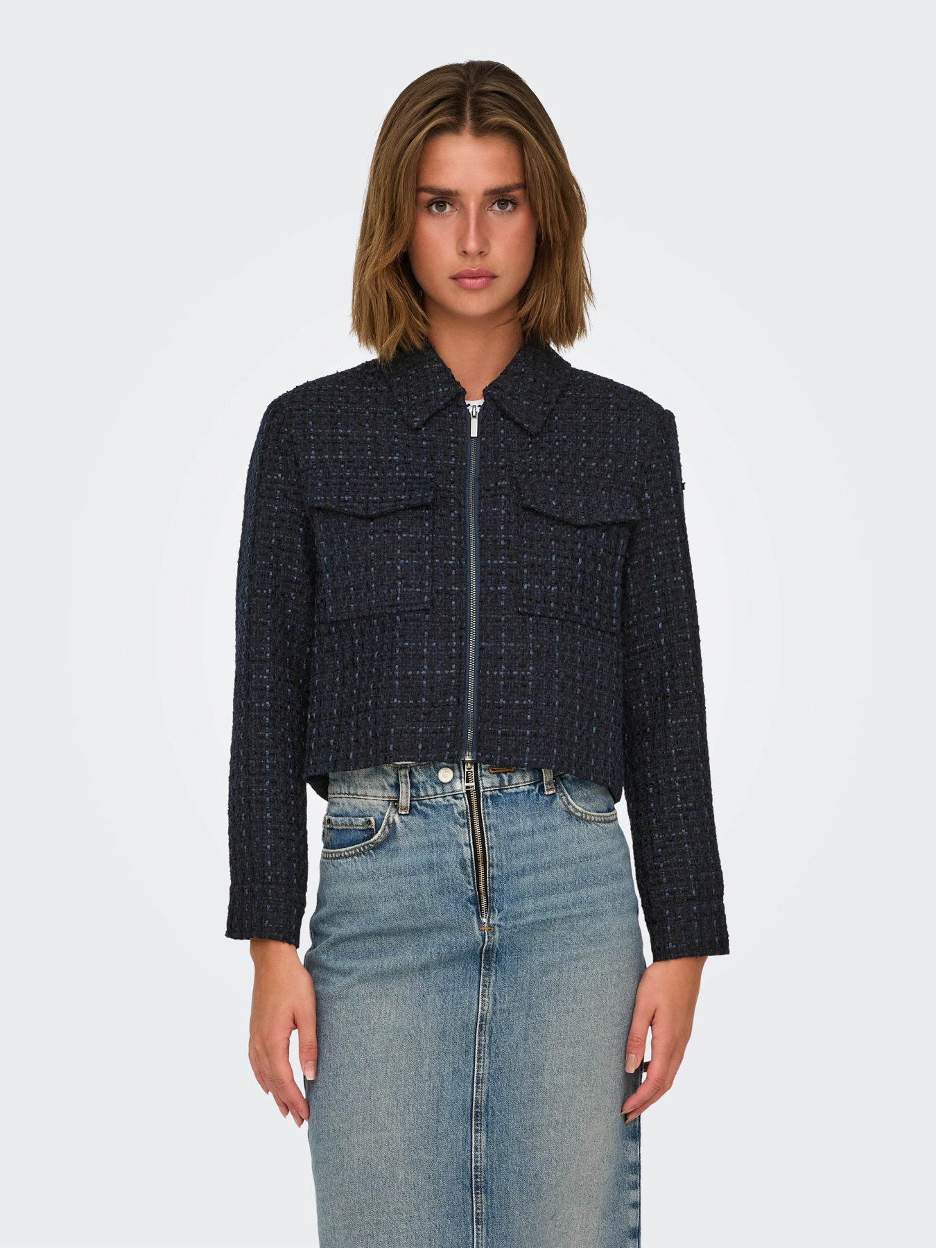 Піджаки Only модель 15334275_Navy Blazer Піджаки Only модель 15334275_Navy Blazer Фото