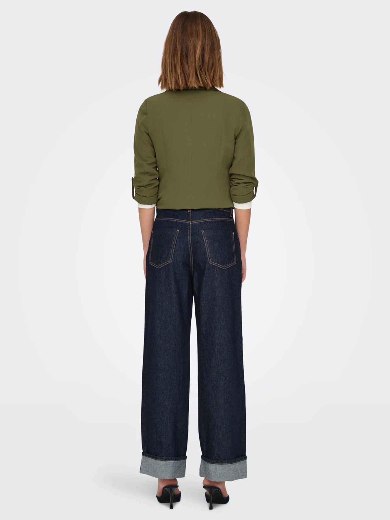 Джинсы Only модель 15347095_Dark Blue Denim RINSE Фото