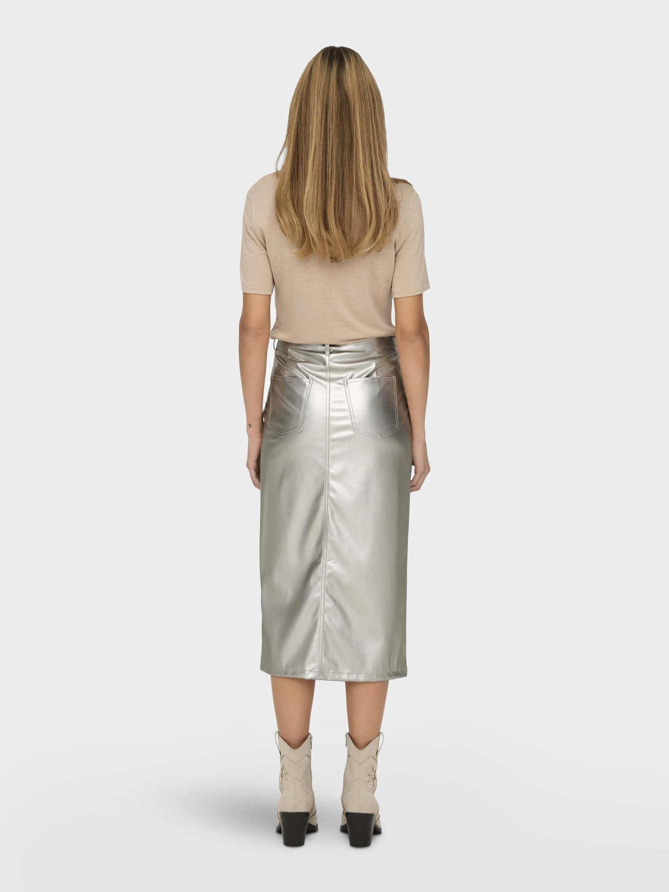 Юбки Only модель 15328037_Silver Юбки Only модель 15328037_Silver Фото