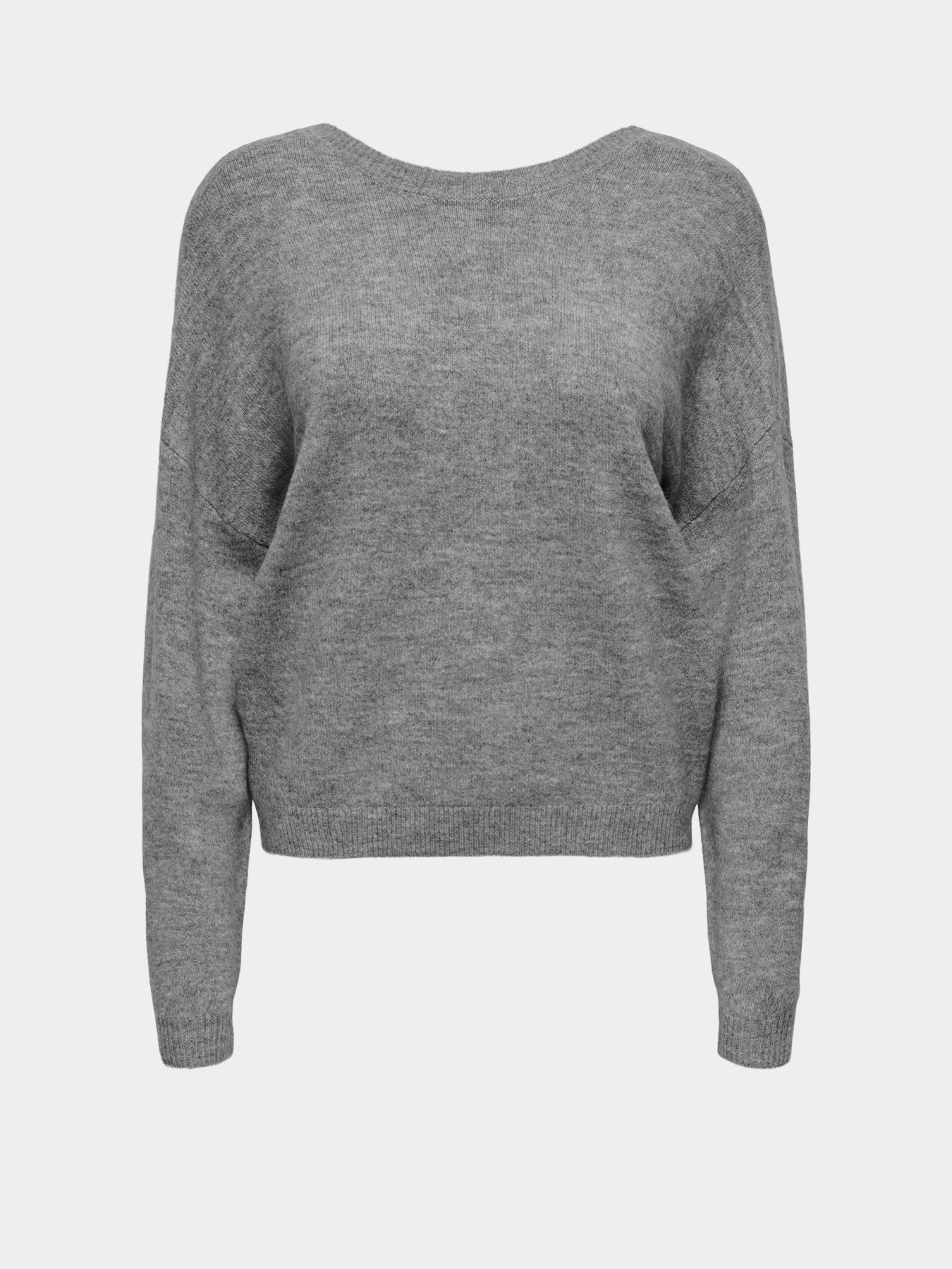Светри та кардигани Only модель 15329229_Light Grey Melange Black l Фото