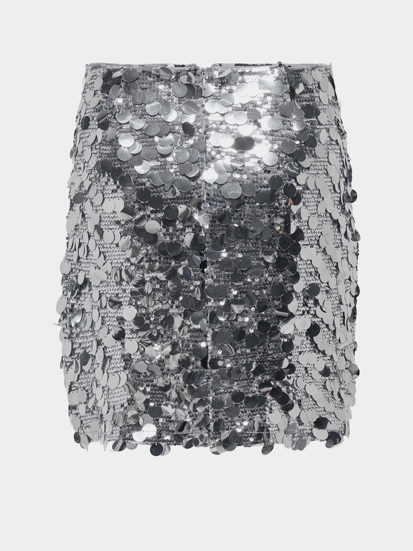 Юбки Only модель 15336231_Silver W SILVER SEQUINS Фото