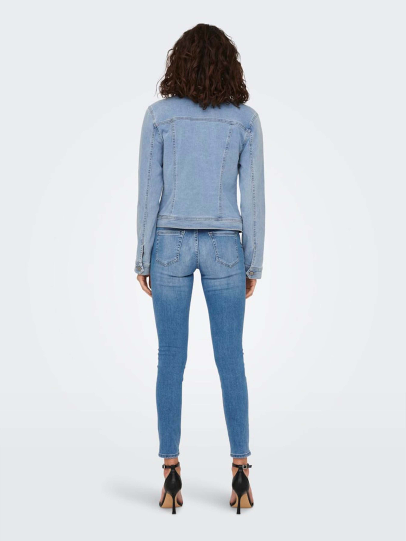 Куртки и дубленки Only модель 15243147_Light Blue Denim Фото