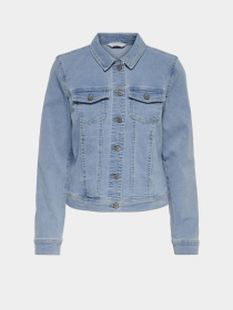 Куртки и дубленки Only модель 15243147_Light Blue Denim Фото