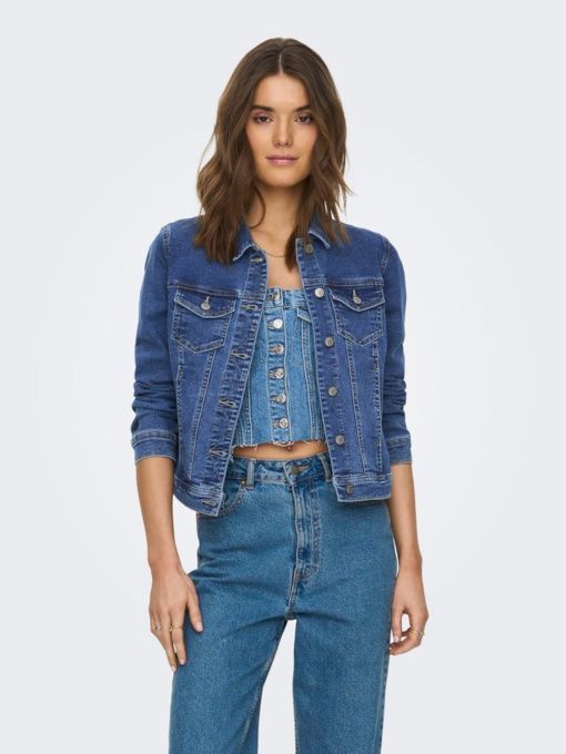 Куртки та дублянки Only модель 15243147_Medium Blue Denim Фото