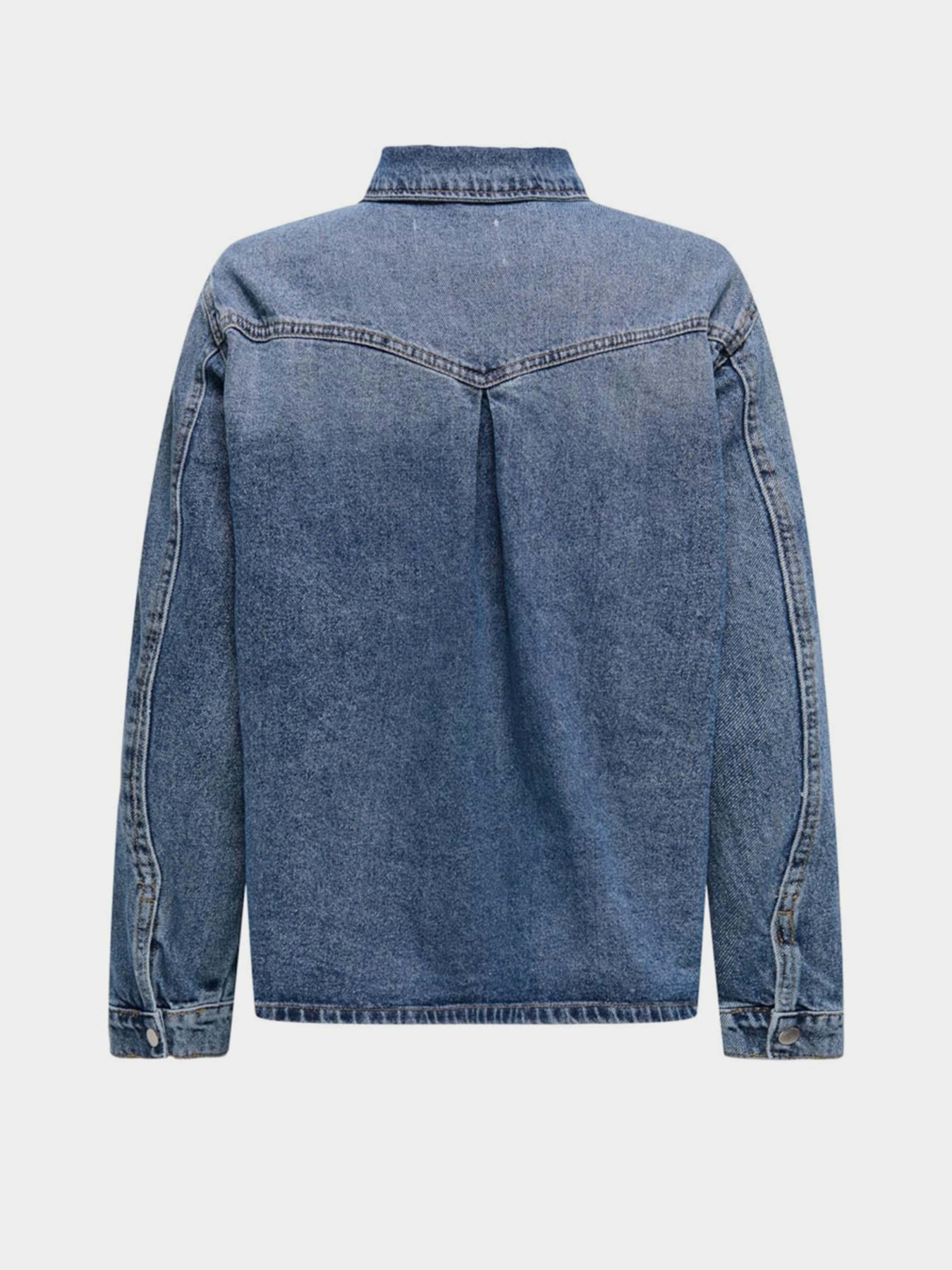 Сорочки Only модель 15337158_Medium Blue Denim Фото