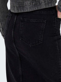 Спідниці Only модель 15319268_Washed Black Фото