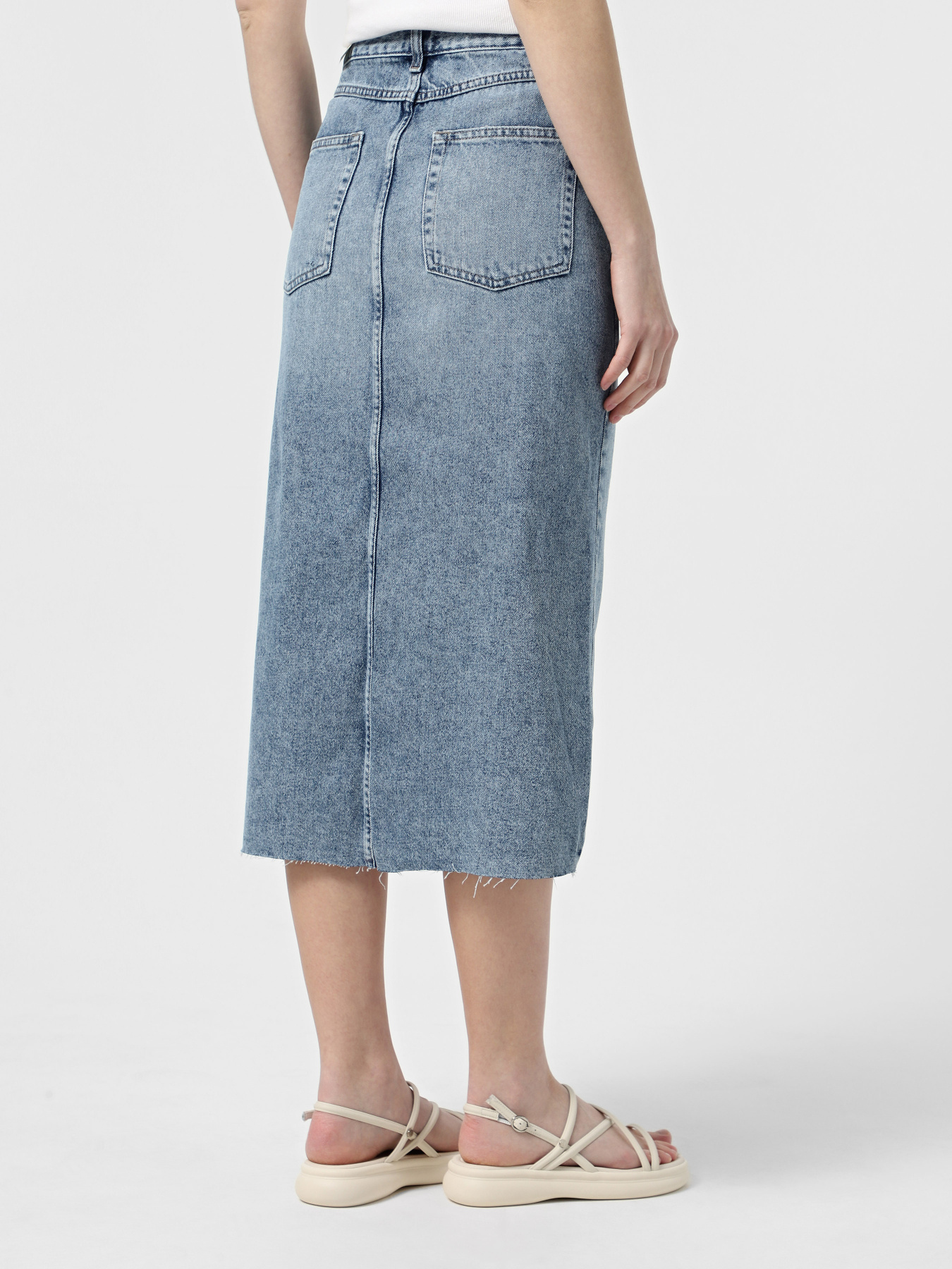 Спідниці Only модель 15337859_Light Blue Denim Фото