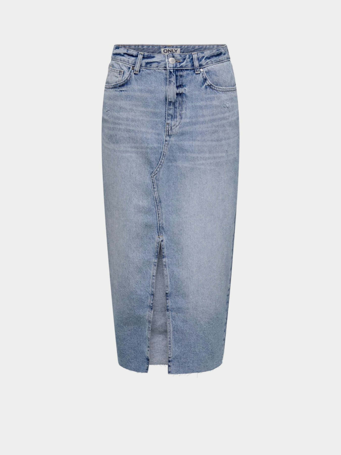 Спідниці Only модель 15337859_Light Blue Denim Фото