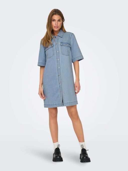 Сукні Only модель 15324384_Light Blue Denim Фото