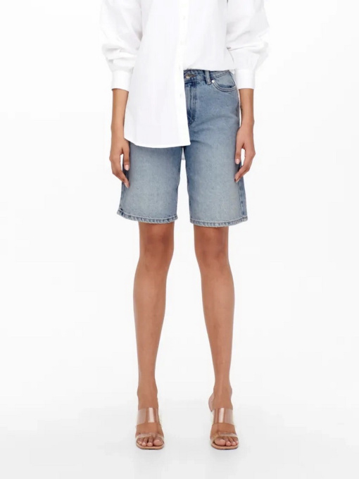 Шорты Only модель 15256709_Light Blue Denim Фото