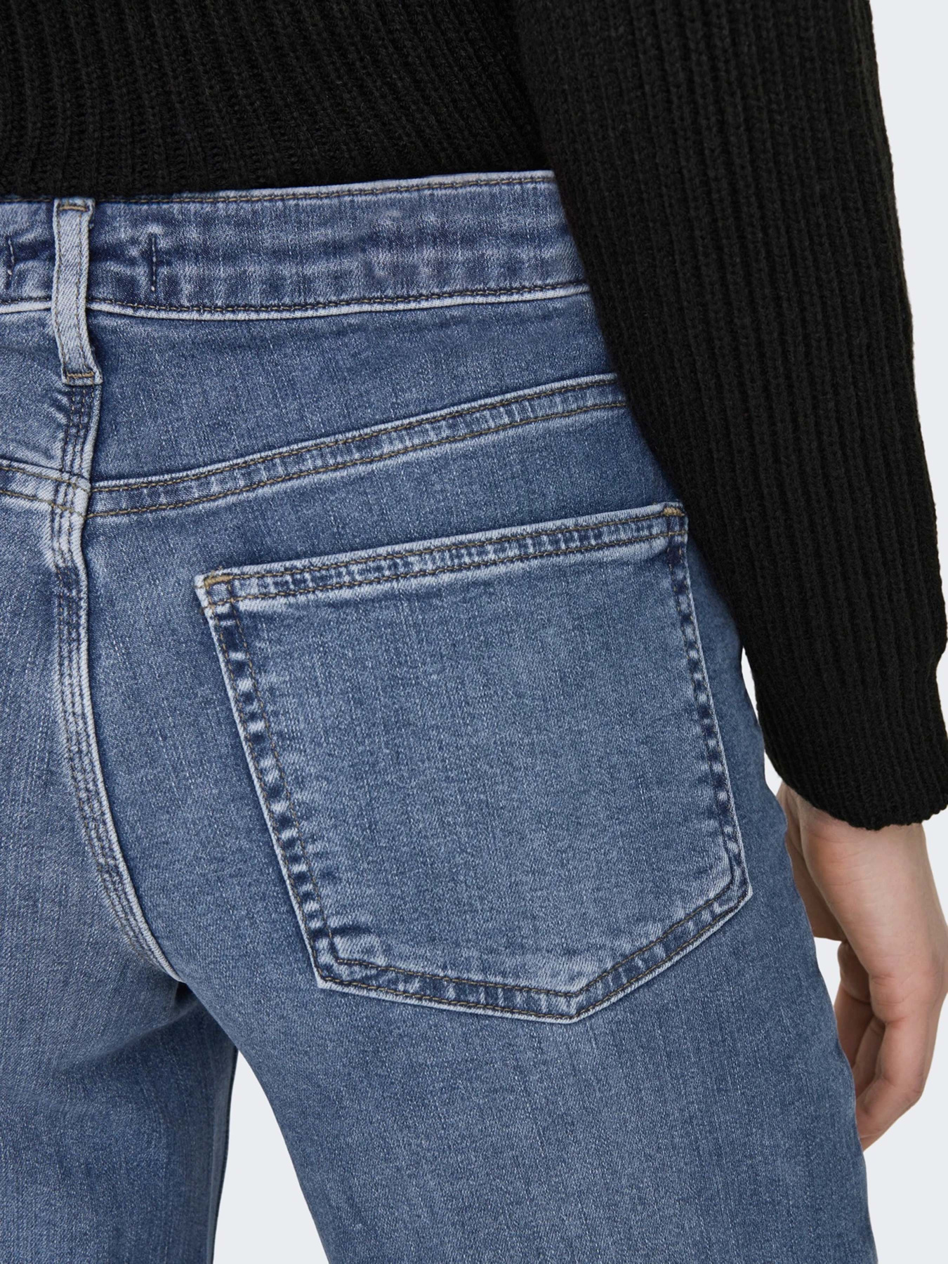 Джинси Only MADISON BLUSH HW WIDE DNM модель 15282980_Medium Blue Denim Фото