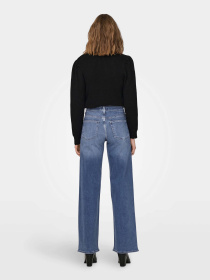 Джинси Only MADISON BLUSH HW WIDE DNM модель 15282980_Medium Blue Denim Фото