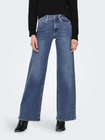 Джинси Only MADISON BLUSH HW WIDE DNM модель 15282980_Medium Blue Denim Фото
